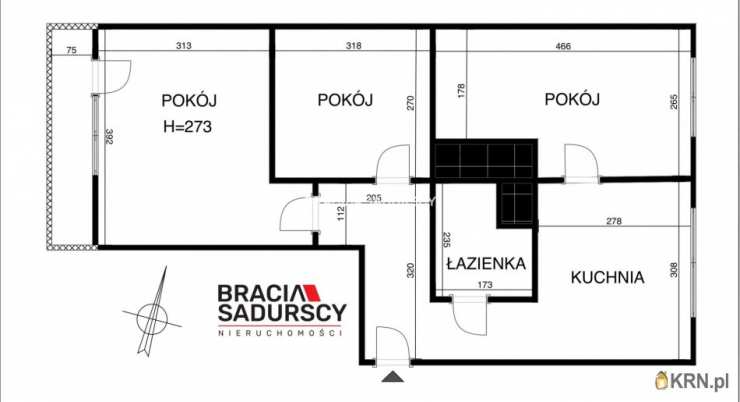 Kraków, Zwierzyniec/Salwator, ul. J. Fałata, Mieszkanie  do wynajęcia, 3 pokojowe