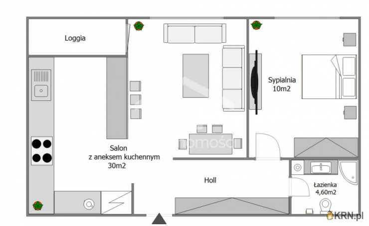 2 pokojowe, Mieszkanie  na sprzedaż, Warszawa, Wawer, ul. Gorajska