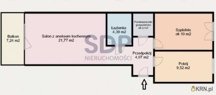 Mieszkanie  do wynajęcia, 3 pokojowe, Wrocław, Fabryczna/Popowice, ul. Białowieska