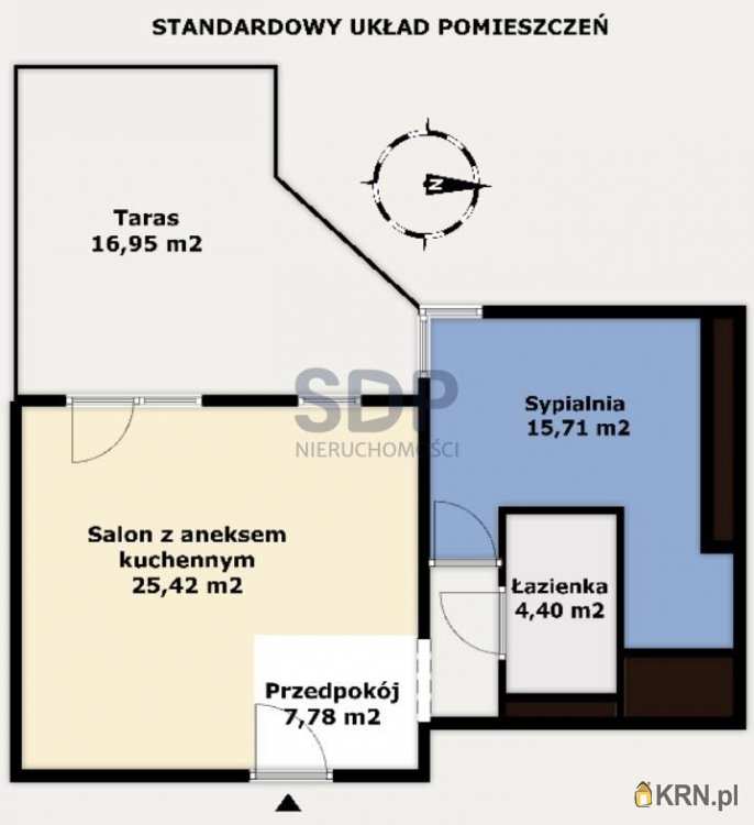 Mieszkanie  na sprzedaż, 2 pokojowe, Wrocław, Krzyki/Partynice, ul. Karkonoska