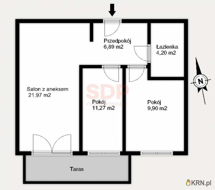 3 pokojowe, Wrocław, Krzyki, ul. Braterska, Mieszkanie  na sprzedaż