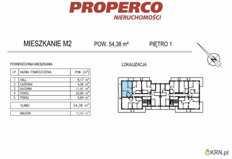 PROPERCO Sp. z o.o. Sp. k. , Mieszkanie  na sprzedaż, Kielce, ul. Solidarności