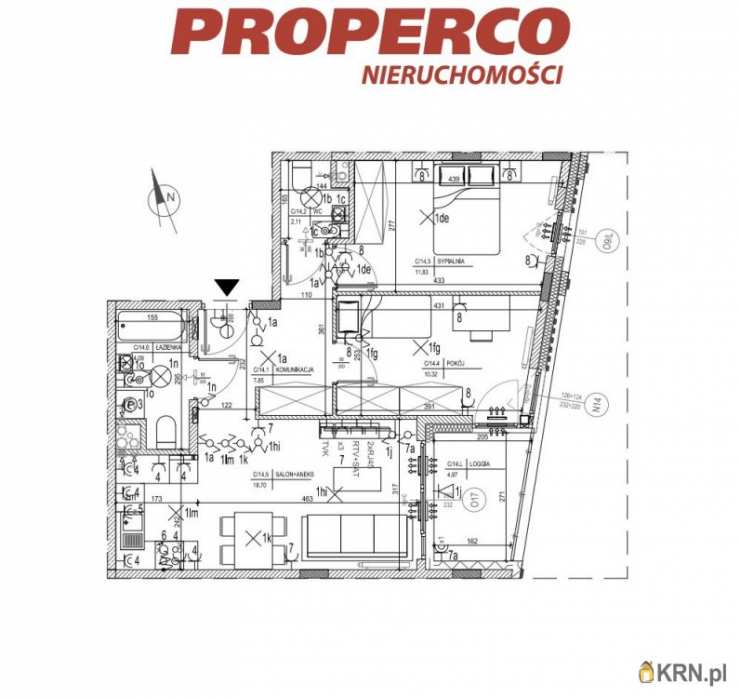 PROPERCO Sp. z o.o. Sp. k. , Mieszkanie  na sprzedaż, Kielce, Szydłówek, ul. Klonowa