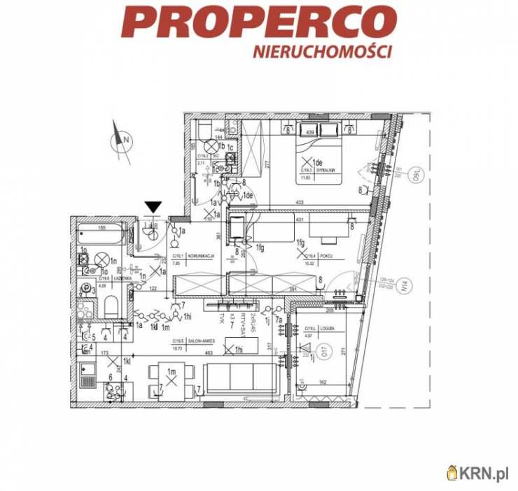 PROPERCO Sp. z o.o. Sp. k. , Mieszkanie  na sprzedaż, Kielce, Szydłówek, ul. Klonowa