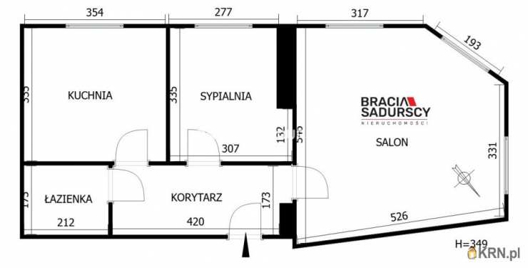 BRACIA SADURSCY ODDZIAŁ BS4 KRÓLEWSKA, Mieszkanie  na sprzedaż, Kraków, Krowodrza, ul. Czarnowiejska