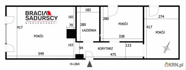 3 pokojowe, Mieszkanie  na sprzedaż, Kraków, Zwierzyniec/Wola Justowska, ul. P. Borowego