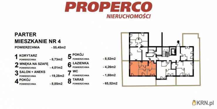 3 pokojowe, Mieszkanie  na sprzedaż, Kielce, Czarnów, ul. 