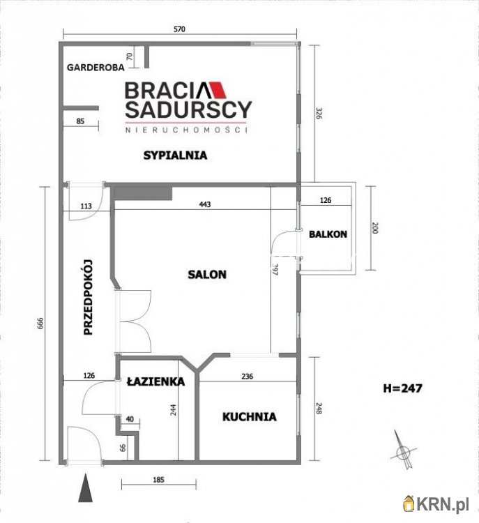 Kraków, Podgórze Duchackie/Kurdwanów, ul. Tuchowska, 2 pokojowe, Mieszkanie  na sprzedaż