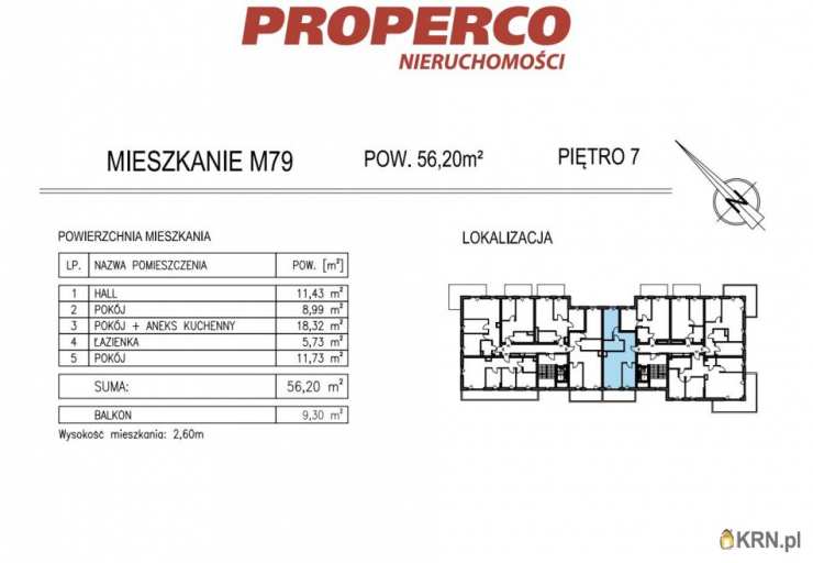 PROPERCO Sp. z o.o. Sp. k. , Mieszkanie  na sprzedaż, Kielce, ul. Solidarności