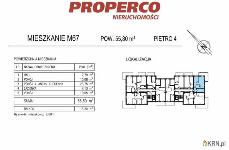 PROPERCO Sp. z o.o. Sp. k. , Mieszkanie  na sprzedaż, Kielce, ul. Solidarności