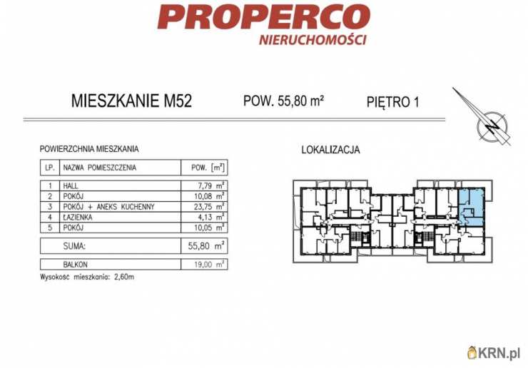 PROPERCO Sp. z o.o. Sp. k. , Mieszkanie  na sprzedaż, Kielce, ul. Solidarności