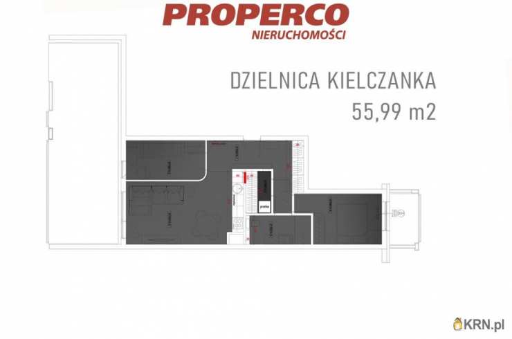 PROPERCO Sp. z o.o. Sp. k. , Mieszkanie  na sprzedaż, Kielce, ul. Solidarności