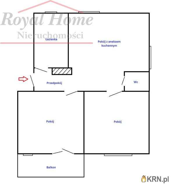 Royal Home, Mieszkanie  na sprzedaż, Wrocław, Fabryczna/Nowy Dwór, ul. Rogowska