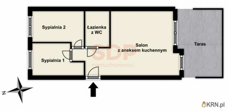 Mieszkanie  na sprzedaż, 3 pokojowe, Wrocław, Krzyki, ul. Braterska