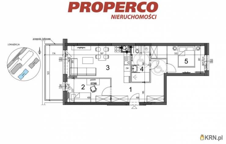 PROPERCO Sp. z o.o. Sp. k. , Mieszkanie  na sprzedaż, Kielce, ul. Solidarności