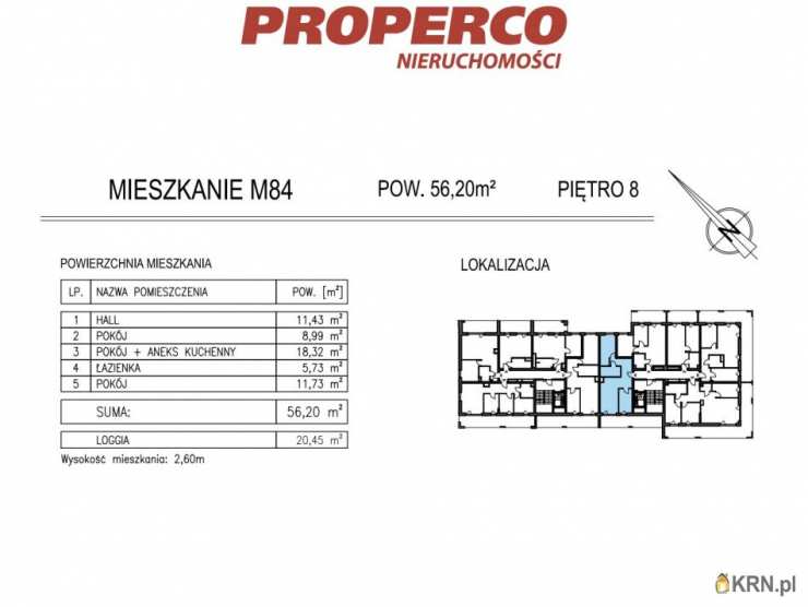 PROPERCO Sp. z o.o. Sp. k. , Mieszkanie  na sprzedaż, Kielce, ul. Solidarności