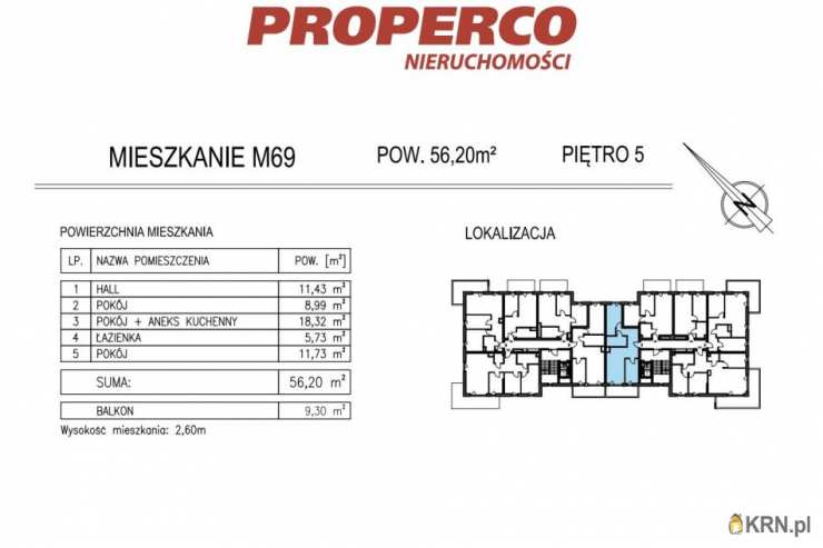 Mieszkanie  na sprzedaż, Kielce, ul. Solidarności, 3 pokojowe