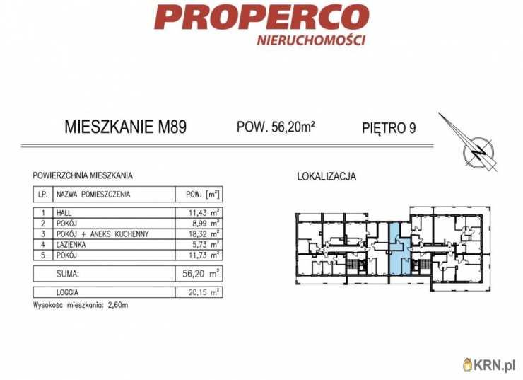 PROPERCO Sp. z o.o. Sp. k. , Mieszkanie  na sprzedaż, Kielce, ul. Solidarności