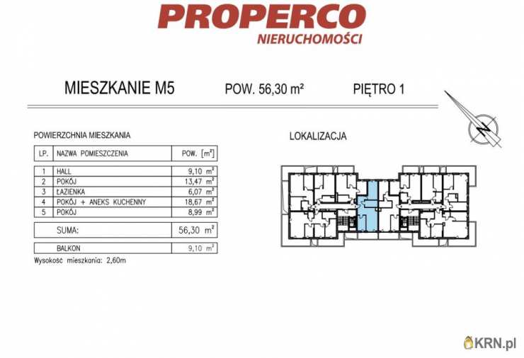 PROPERCO Sp. z o.o. Sp. k. , Mieszkanie  na sprzedaż, Kielce, ul. Solidarności