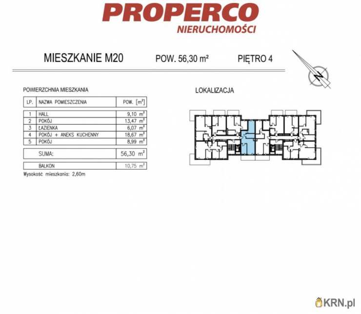 PROPERCO Sp. z o.o. Sp. k. , Mieszkanie  na sprzedaż, Kielce, ul. Solidarności