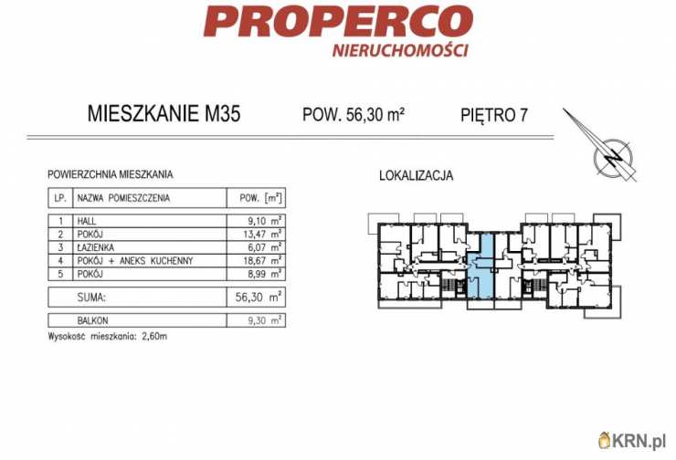 PROPERCO Sp. z o.o. Sp. k. , Mieszkanie  na sprzedaż, Kielce, ul. Solidarności