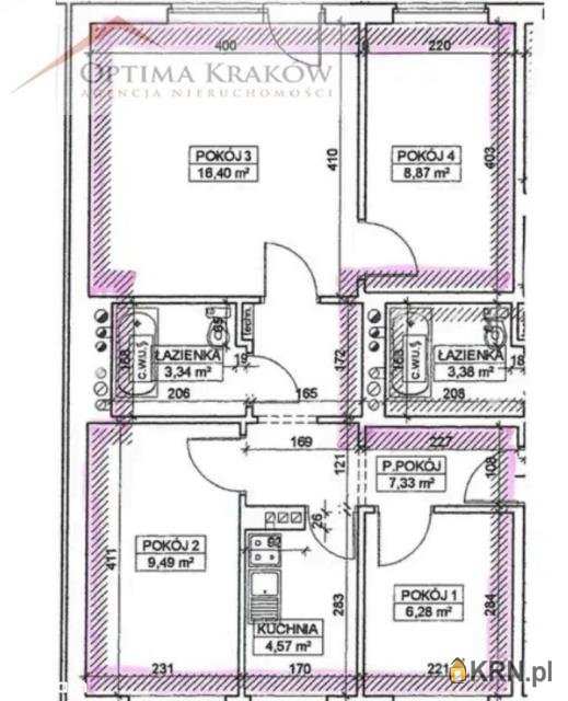 4 pokojowe, Mieszkanie  na sprzedaż, Kraków, Mistrzejowice, ul. Piastów