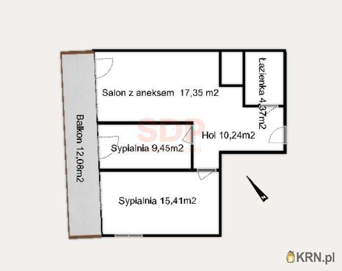 3 pokojowe, Mieszkanie  na sprzedaż, Wrocław, Śródmieście/Biskupin, ul. M. Bacciarellego