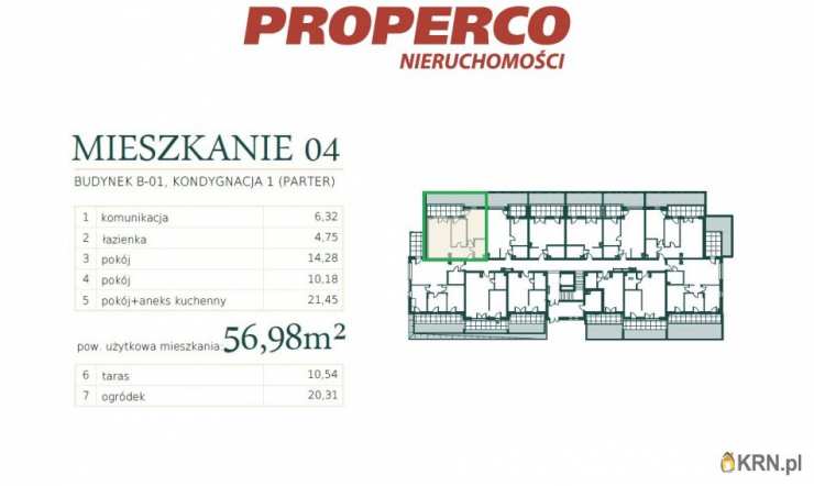 Mrągowo, ul. , Mieszkanie  na sprzedaż, 3 pokojowe