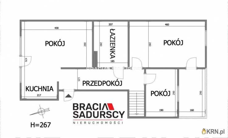 4 pokojowe, Wieliczka, ul. T. Korpala, Mieszkanie  na sprzedaż