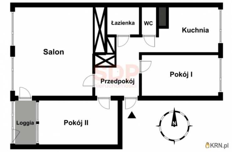 3 pokojowe, Wrocław, Psie Pole, ul. Inflancka, Mieszkanie  na sprzedaż