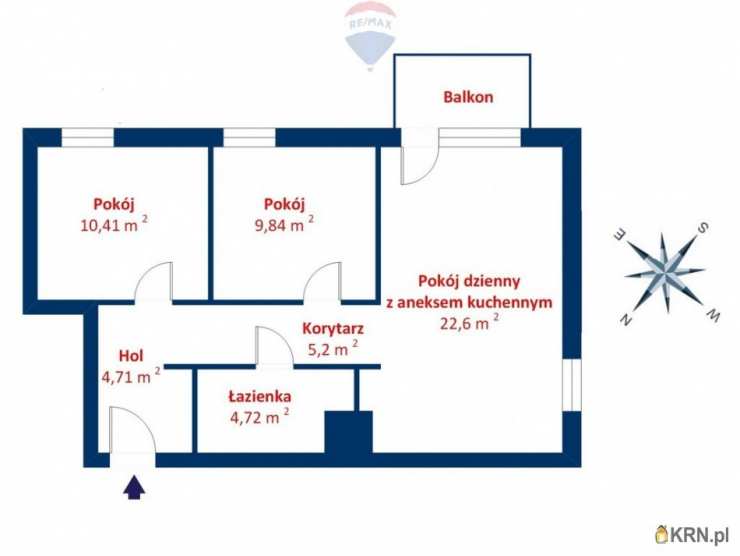 Poznań, Grunwald, ul. , Mieszkanie  na sprzedaż, 3 pokojowe