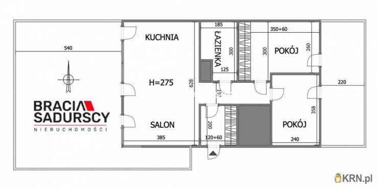 Bracia Sadurscy Oddział BS1 Kapelanka, Mieszkanie  na sprzedaż, Kraków, Swoszowice, ul. M. Dębskiego