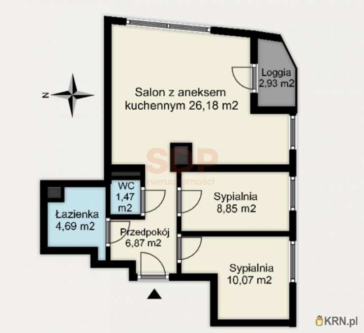 Wrocław, Psie Pole/Kleczków, ul. J. Conrada-Korzeniowskiego, Mieszkanie  na sprzedaż, 3 pokojowe