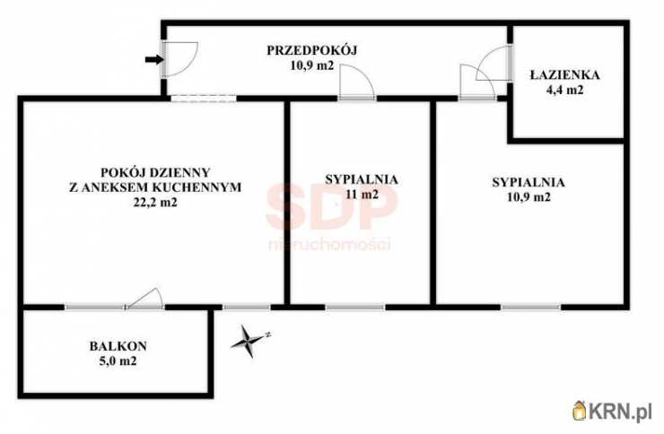 Mieszkanie  na sprzedaż, 3 pokojowe, Wrocław, Fabryczna/Leśnica, ul. Lutyńska