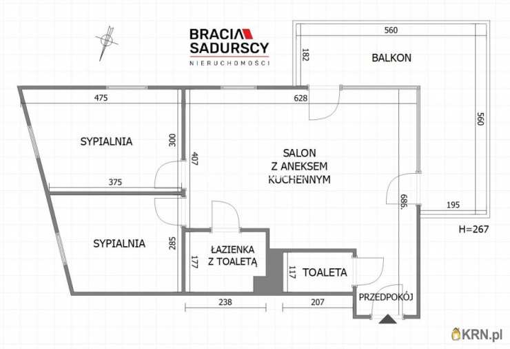 Kraków, Prądnik Czerwony, ul. Reduta, Mieszkanie  na sprzedaż, 3 pokojowe