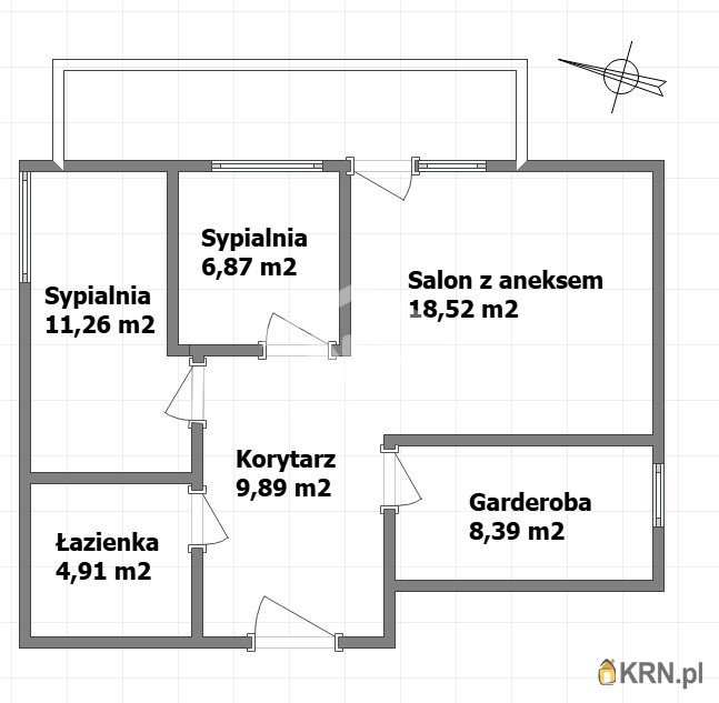 Mieszkanie  na sprzedaż, 3 pokojowe, Warszawa, Białołęka/Grodzisk, ul. Kąty Grodziskie