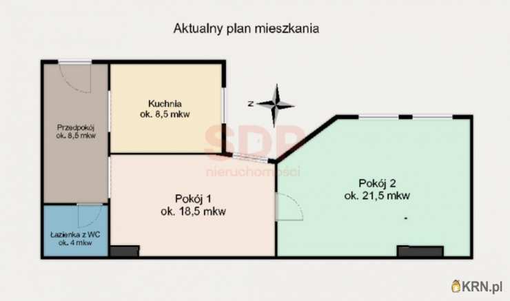 SDP Nieruchomości, Mieszkanie  na sprzedaż, Wrocław, Śródmieście, ul. Trzebnicka