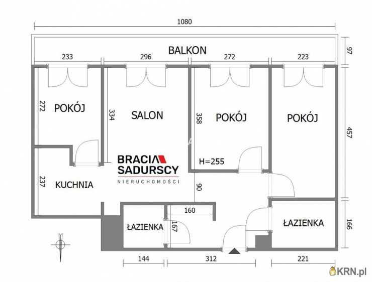 Bracia Sadurscy Oddział BS1 Kapelanka, Mieszkanie  na sprzedaż, Kraków, Grzegórzki, ul. Masarska