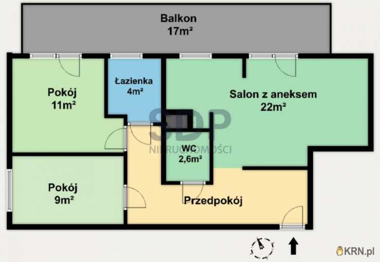 SDP Nieruchomości, Mieszkanie  na sprzedaż, Wrocław, Fabryczna/Stabłowice, ul. Stabłowicka