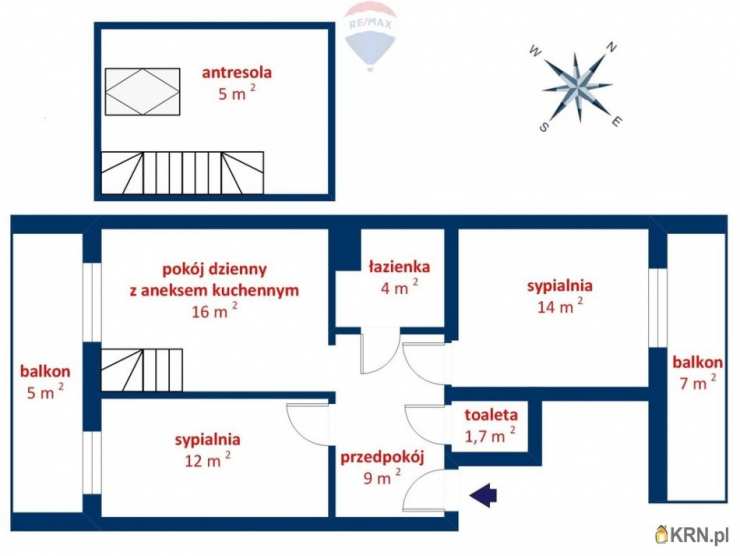 Mieszkanie  do wynajęcia, 3 pokojowe, Żyrardów, ul. 