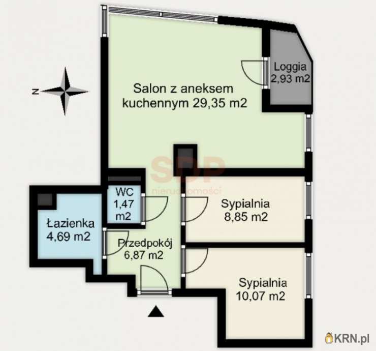 Mieszkanie  na sprzedaż, 3 pokojowe, Wrocław, Psie Pole/Kleczków, ul. J. Conrada-Korzeniowskiego