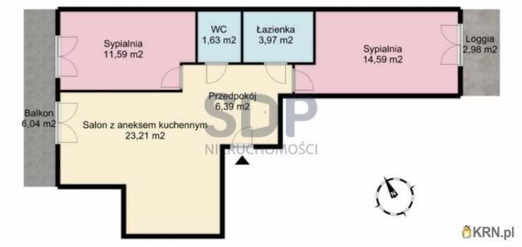 Wrocław, Psie Pole/Sołtysowice, ul. , 3 pokojowe, Mieszkanie  na sprzedaż