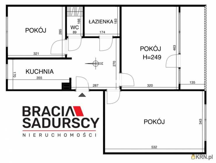 Kraków, Podgórze Duchackie/Kurdwanów, ul. M. i B. Wysłouchów, 3 pokojowe, Mieszkanie  na sprzedaż