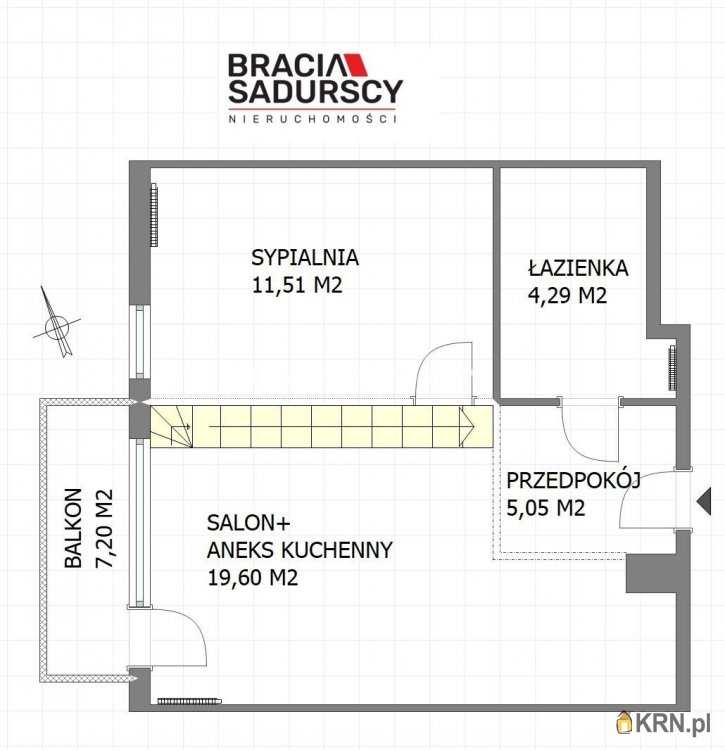 Mieszkanie  na sprzedaż, Kraków, Prądnik Biały/Bronowice Wielkie, ul. Stawowa, 3 pokojowe