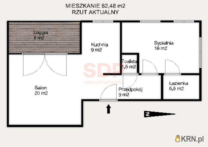 Mieszkanie  na sprzedaż, Wrocław, Krzyki, ul. , 2 pokojowe