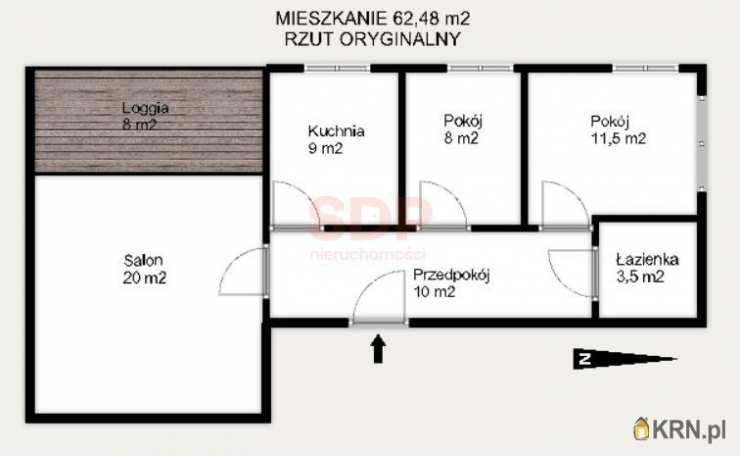 Mieszkanie  na sprzedaż, 2 pokojowe, Wrocław, Krzyki, ul. 