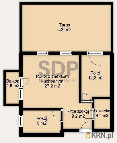 3 pokojowe, Wrocław, Fabryczna, ul. Wiejska, Mieszkanie  na sprzedaż