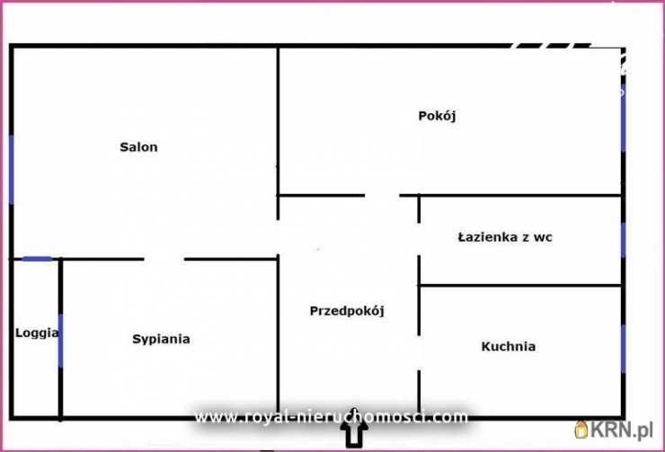 3 pokojowe, Mieszkanie  na sprzedaż, Koszalin, Śródmieście, ul. Młyńska