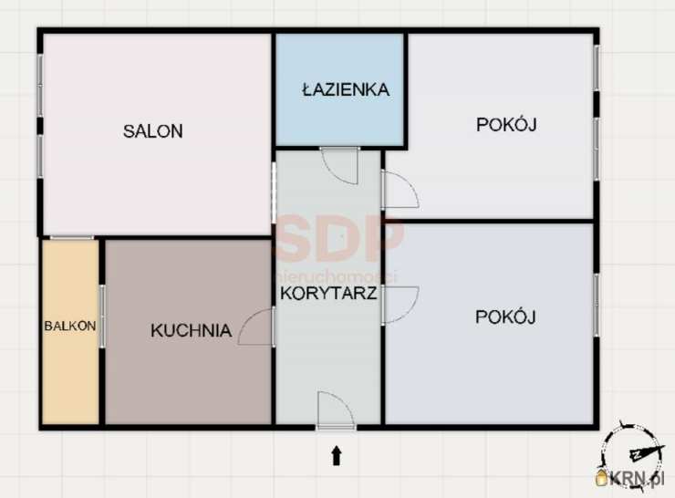 3 pokojowe, Mieszkanie  na sprzedaż, Wrocław, Fabryczna/Stabłowice, ul. Arbuzowa