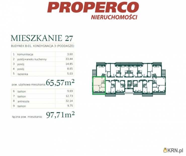 Mrągowo, ul. , Mieszkanie  na sprzedaż, 3 pokojowe